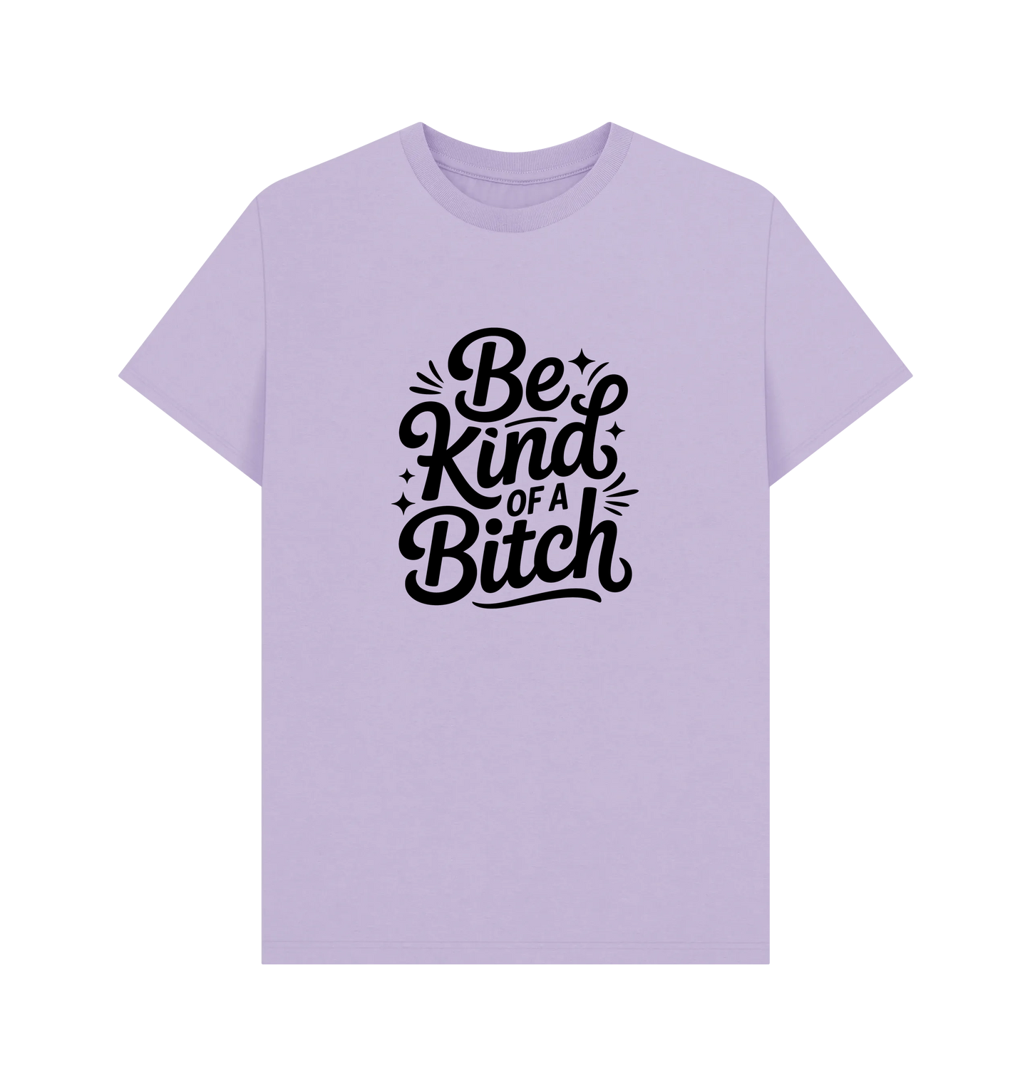 Lilac Printed T-shirt Front