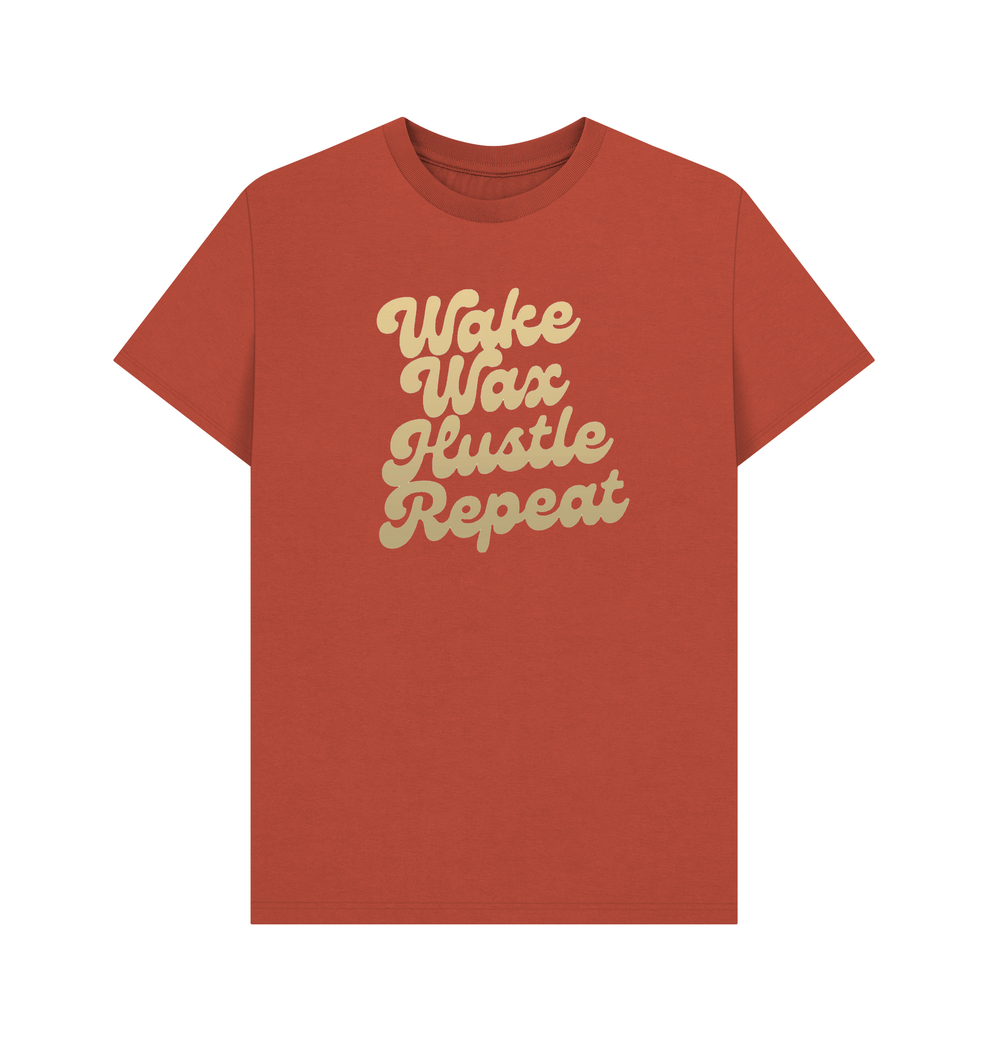 Rust Printed T-shirt Front
