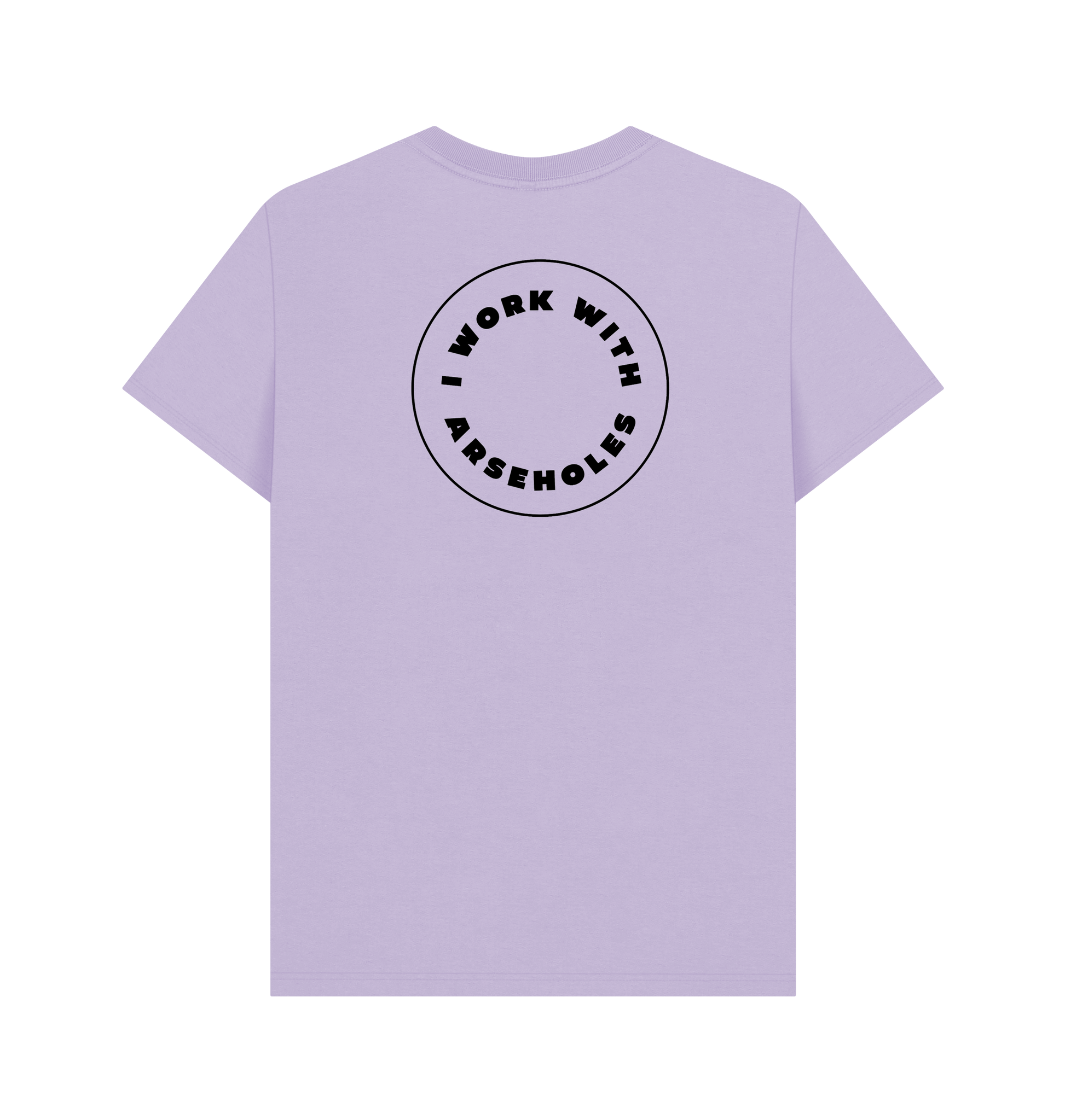 Lilac Printed T-shirt Back