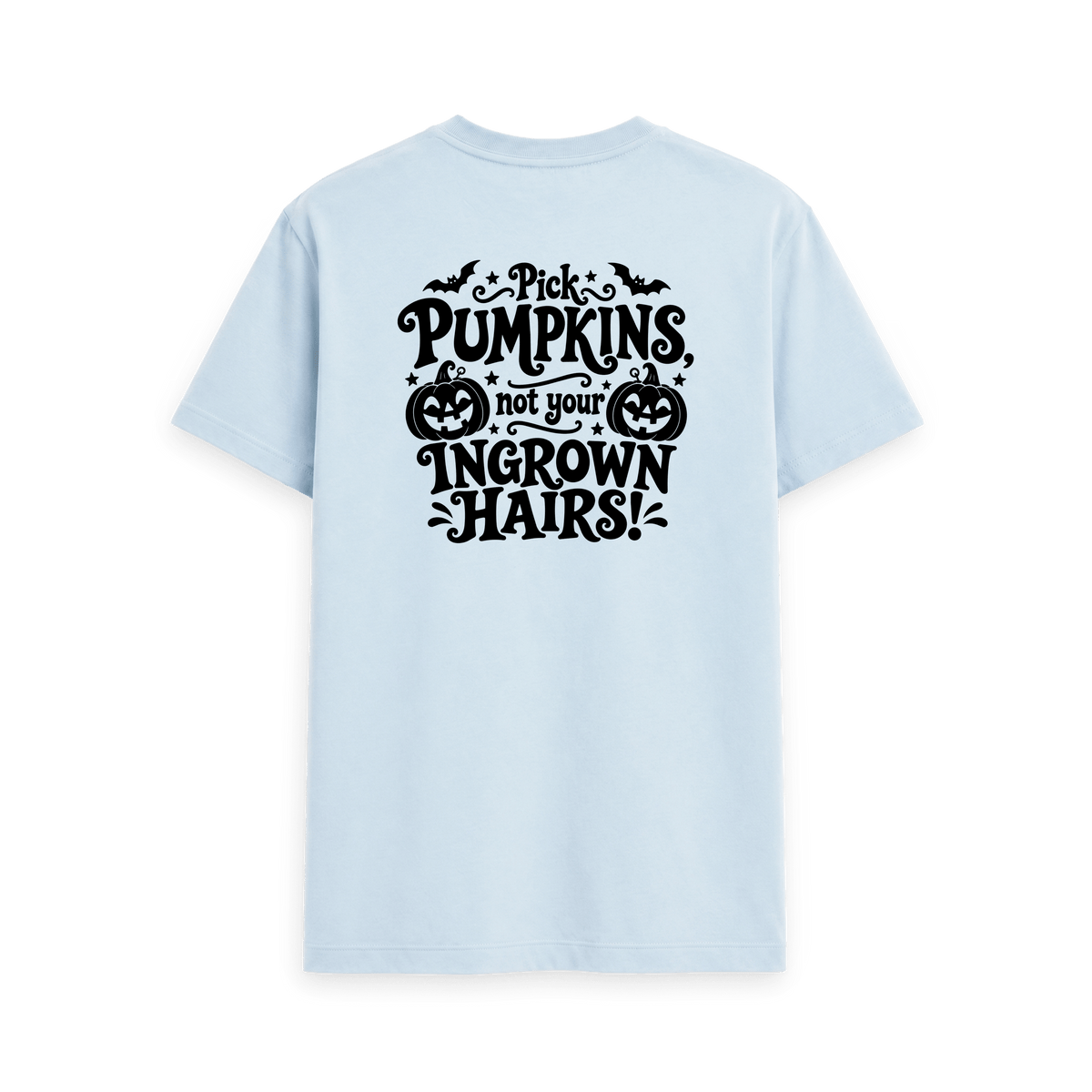Sky Blue Printed T-shirt Back