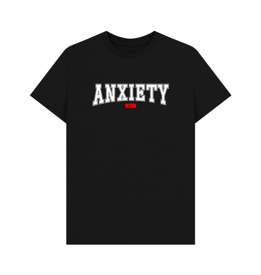 Black Printed T-shirt Front