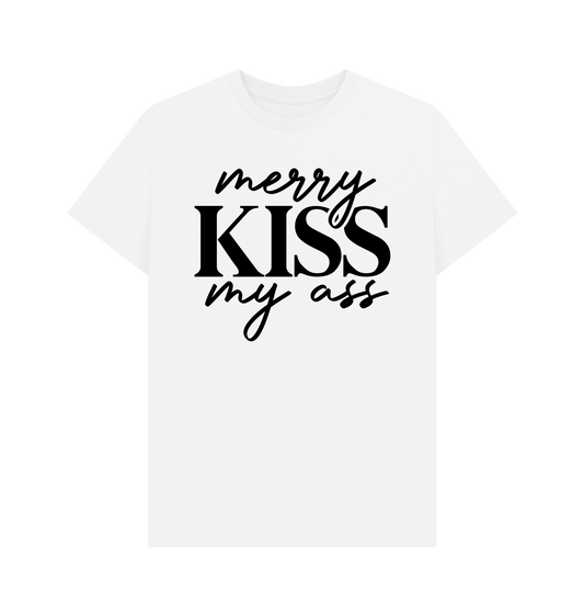 White Printed T-shirt Front