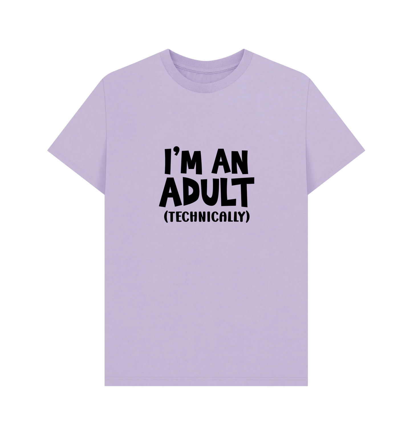 Lilac Printed T-shirt Front