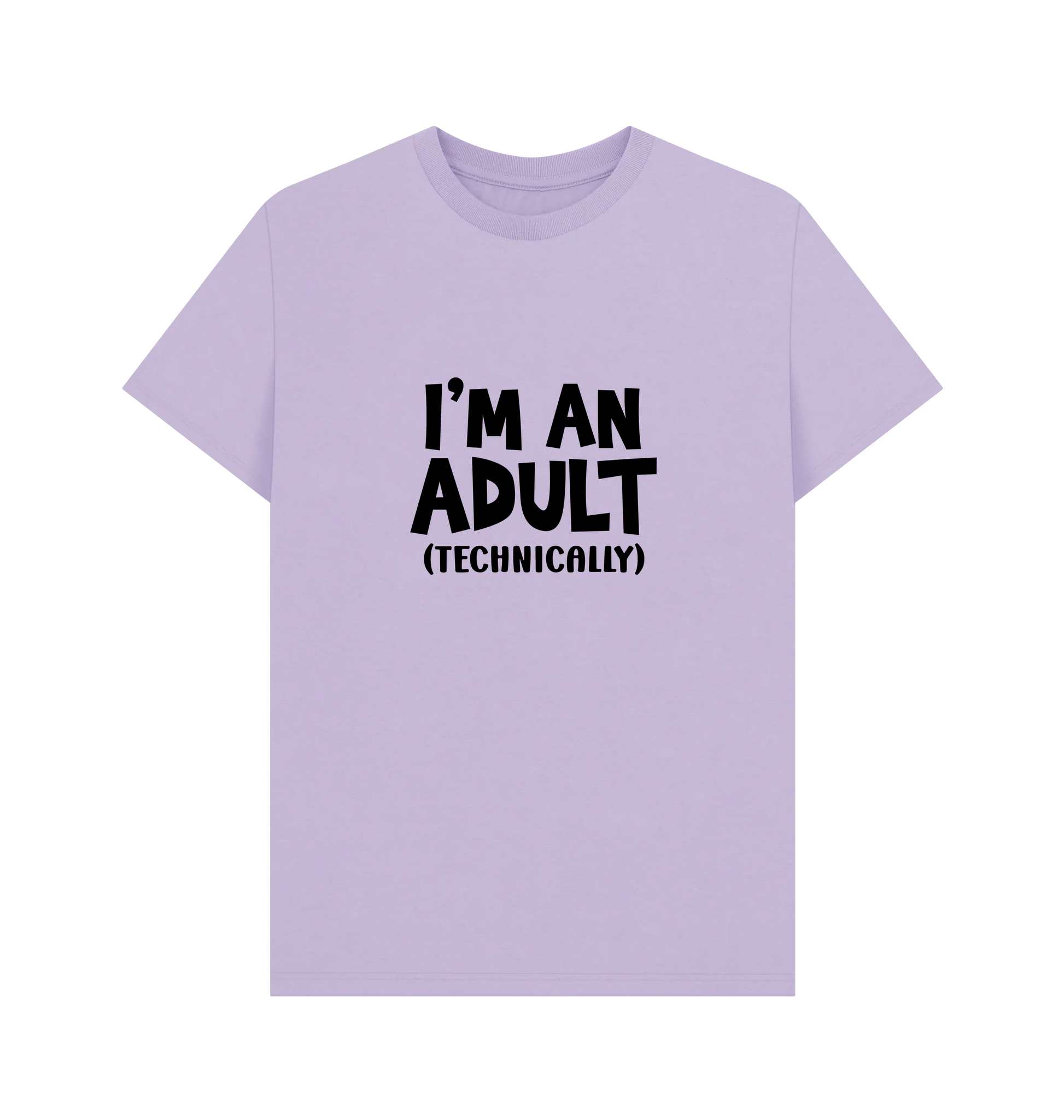 Lilac Printed T-shirt Front