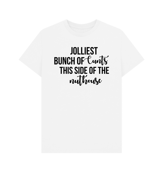 White Printed T-shirt Front