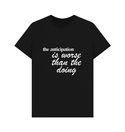 Black Printed T-shirt Front