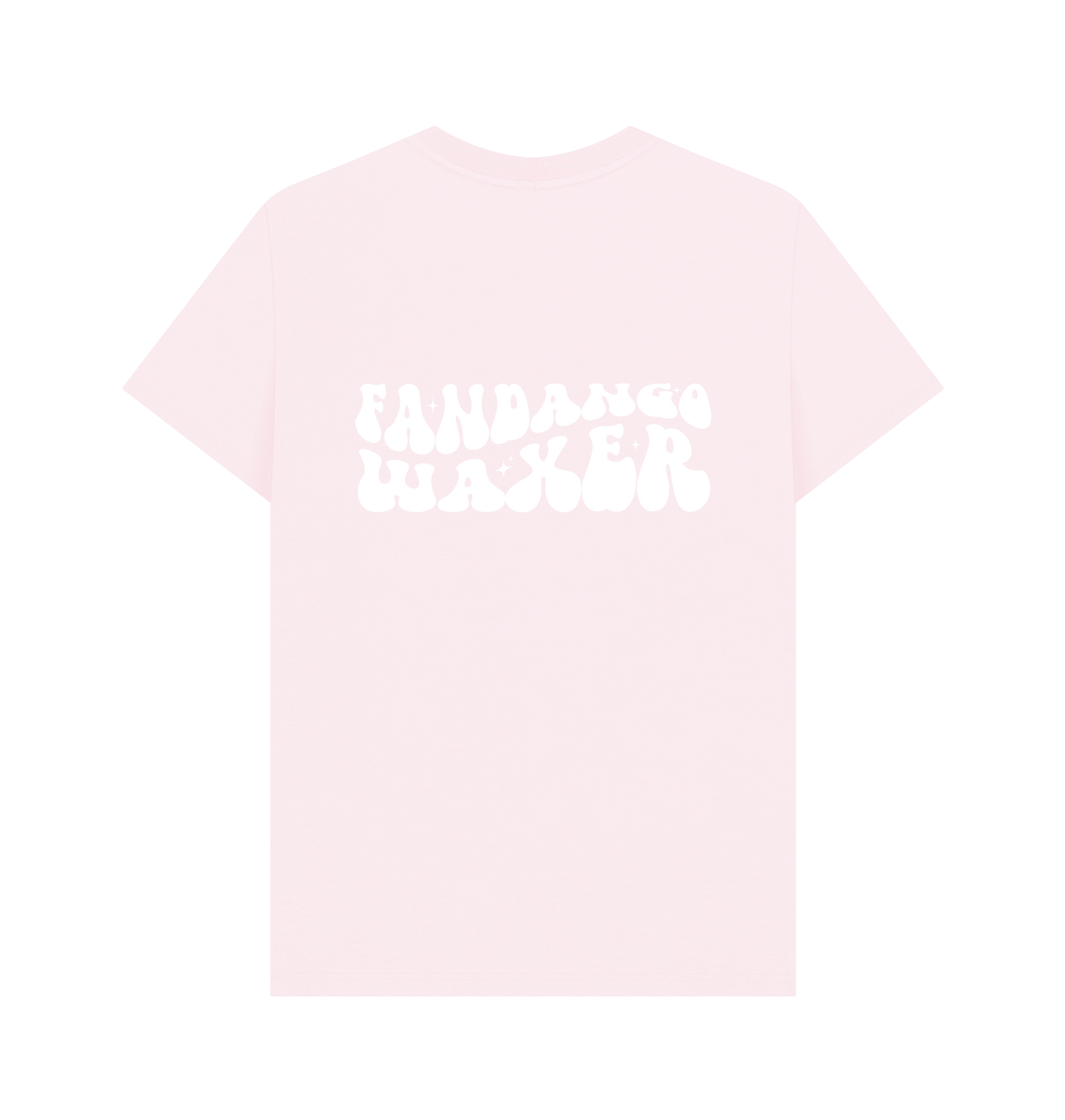 Pink Printed T-shirt Back
