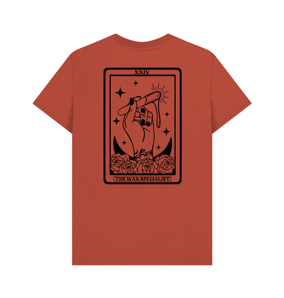 Rust Printed T-shirt Back