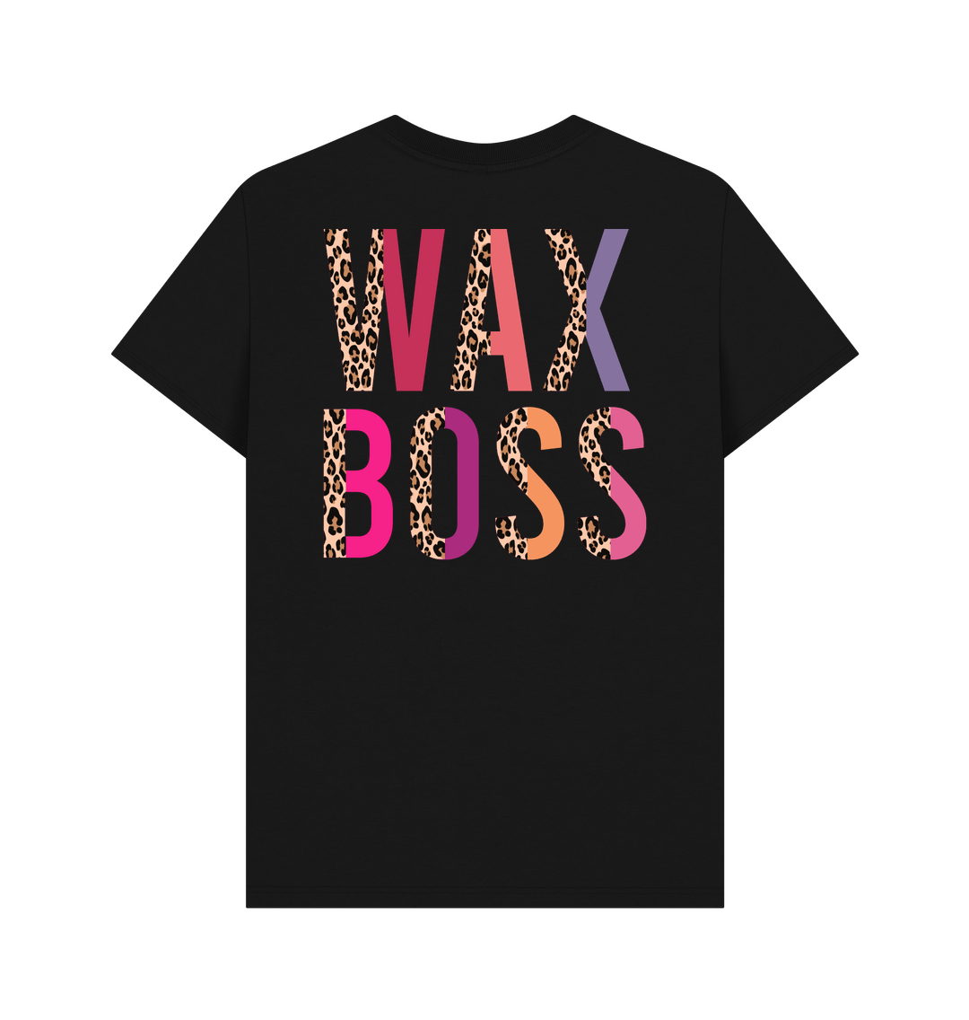 Black Printed T-shirt Back