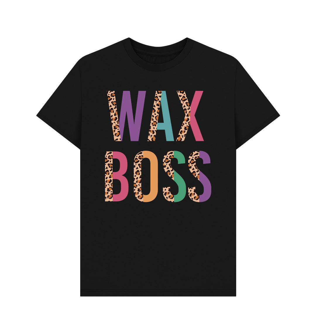 Black Printed T-shirt Front