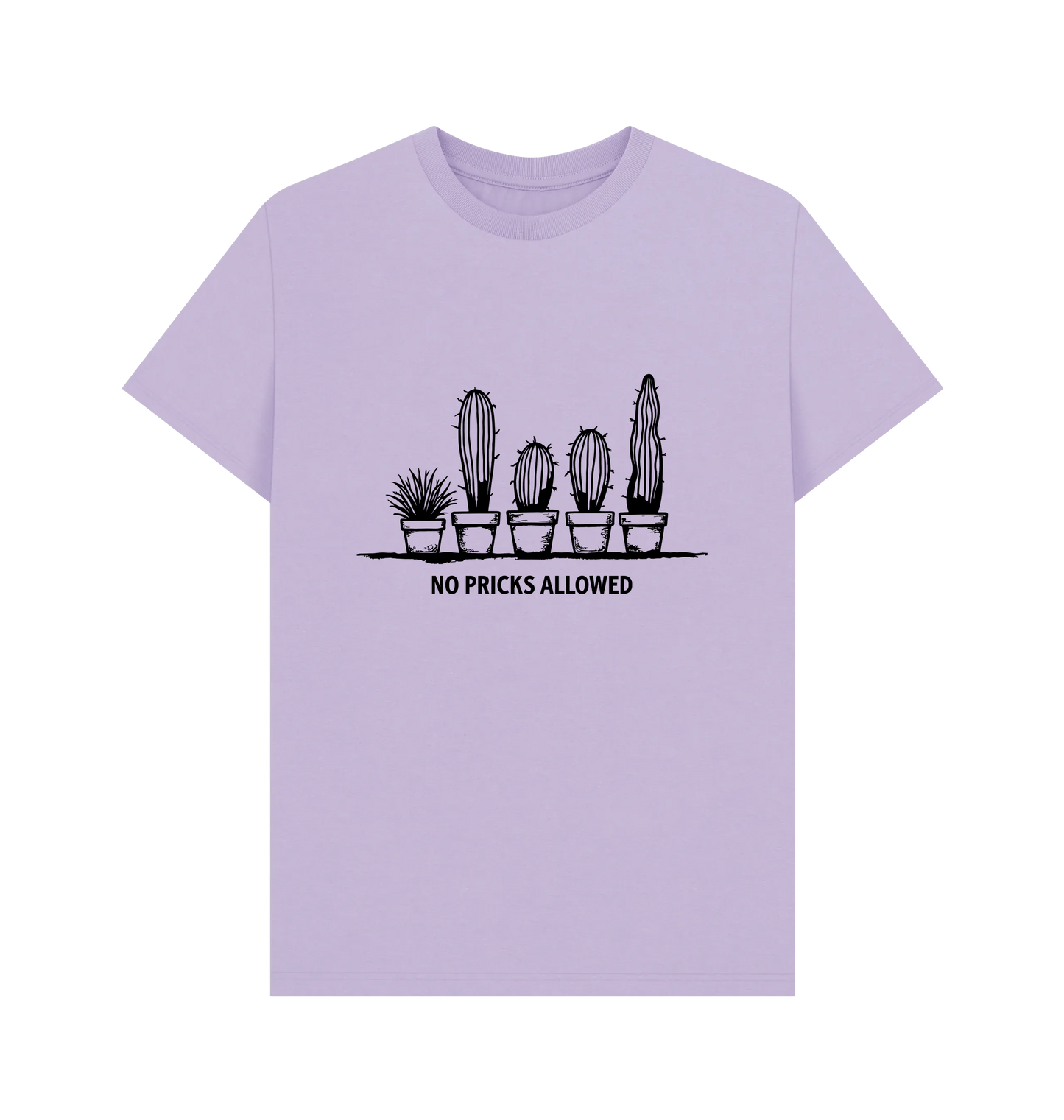 Lilac Printed T-shirt Front