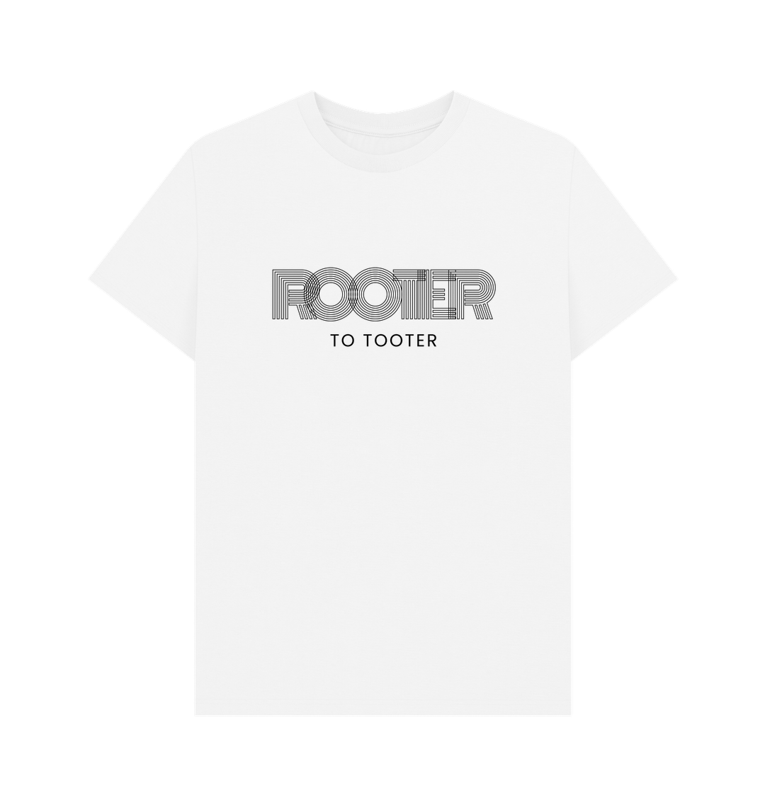 White Printed T-shirt Front