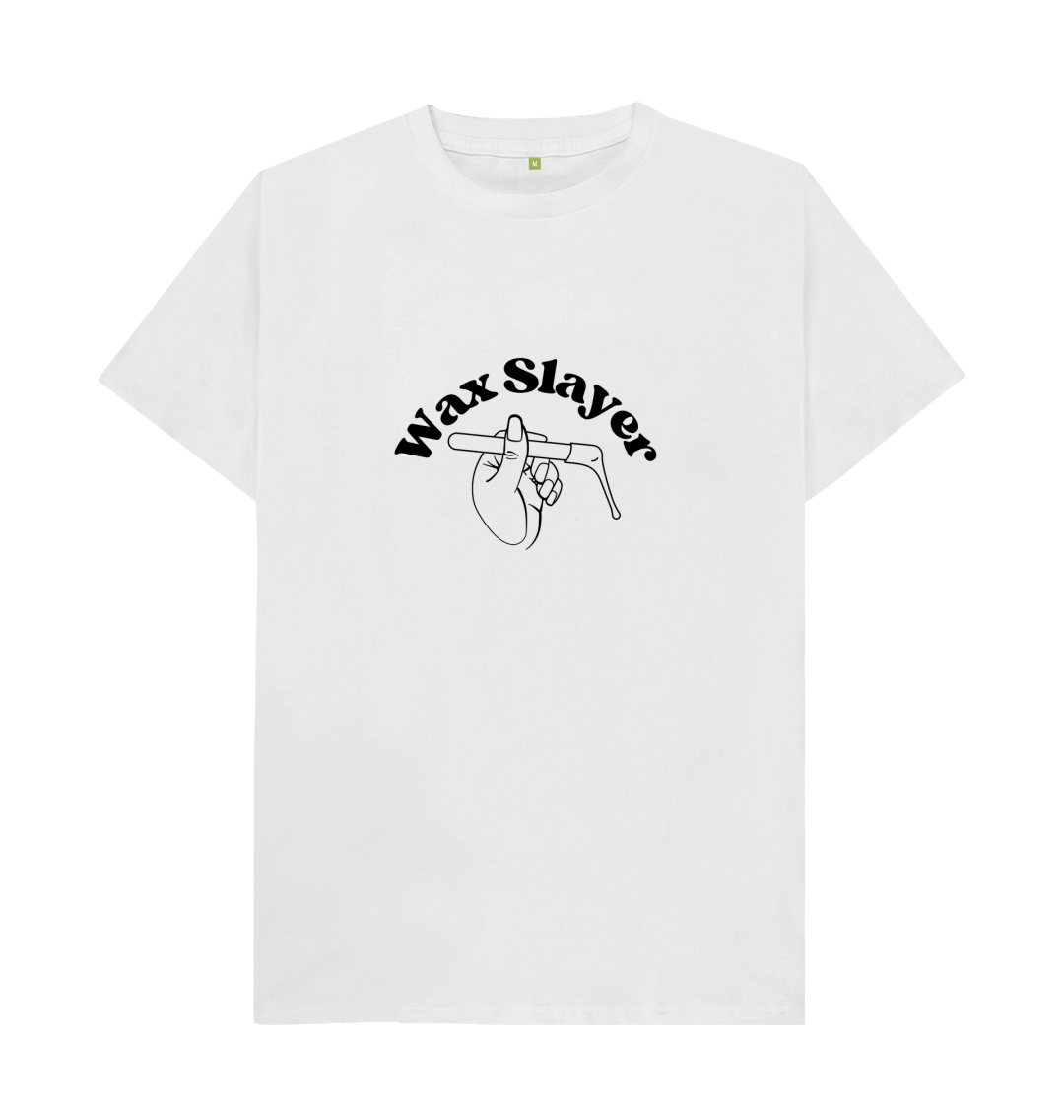 White Printed T-shirt Front