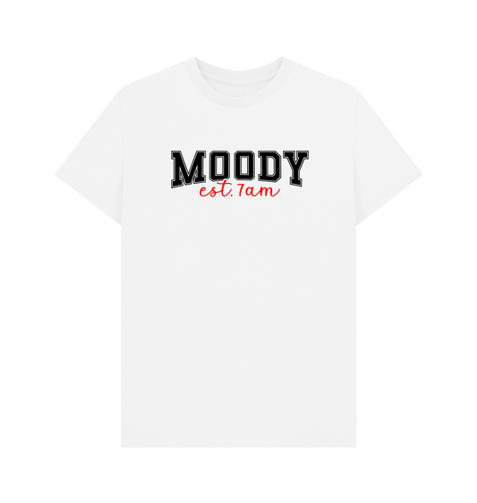 White Printed T-shirt Front