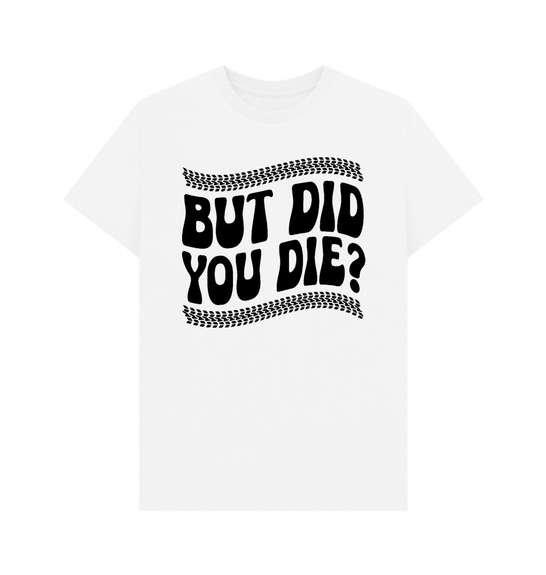White Printed T-shirt Front