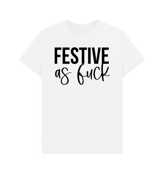 White Printed T-shirt Front