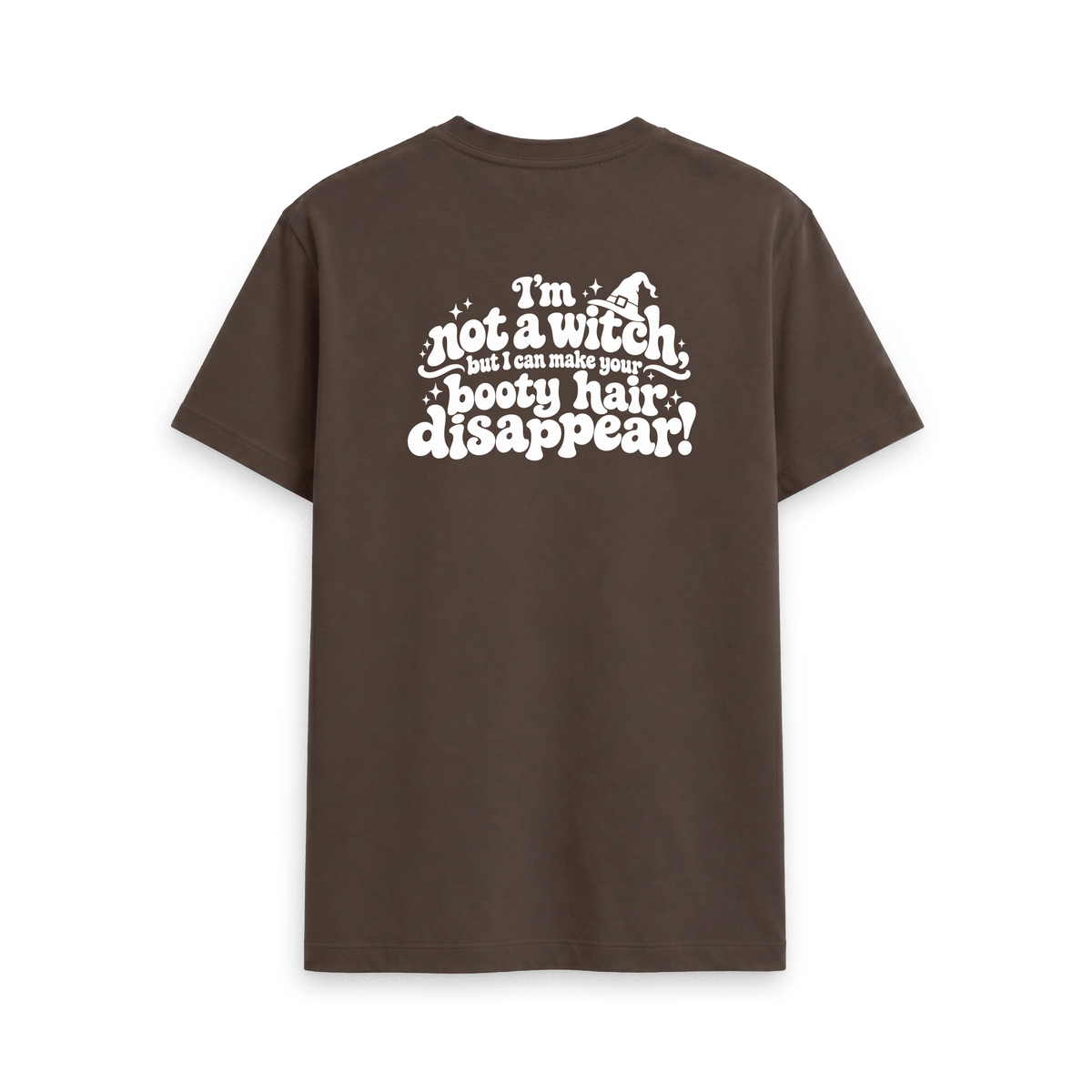 Chocolate Printed T-shirt Back