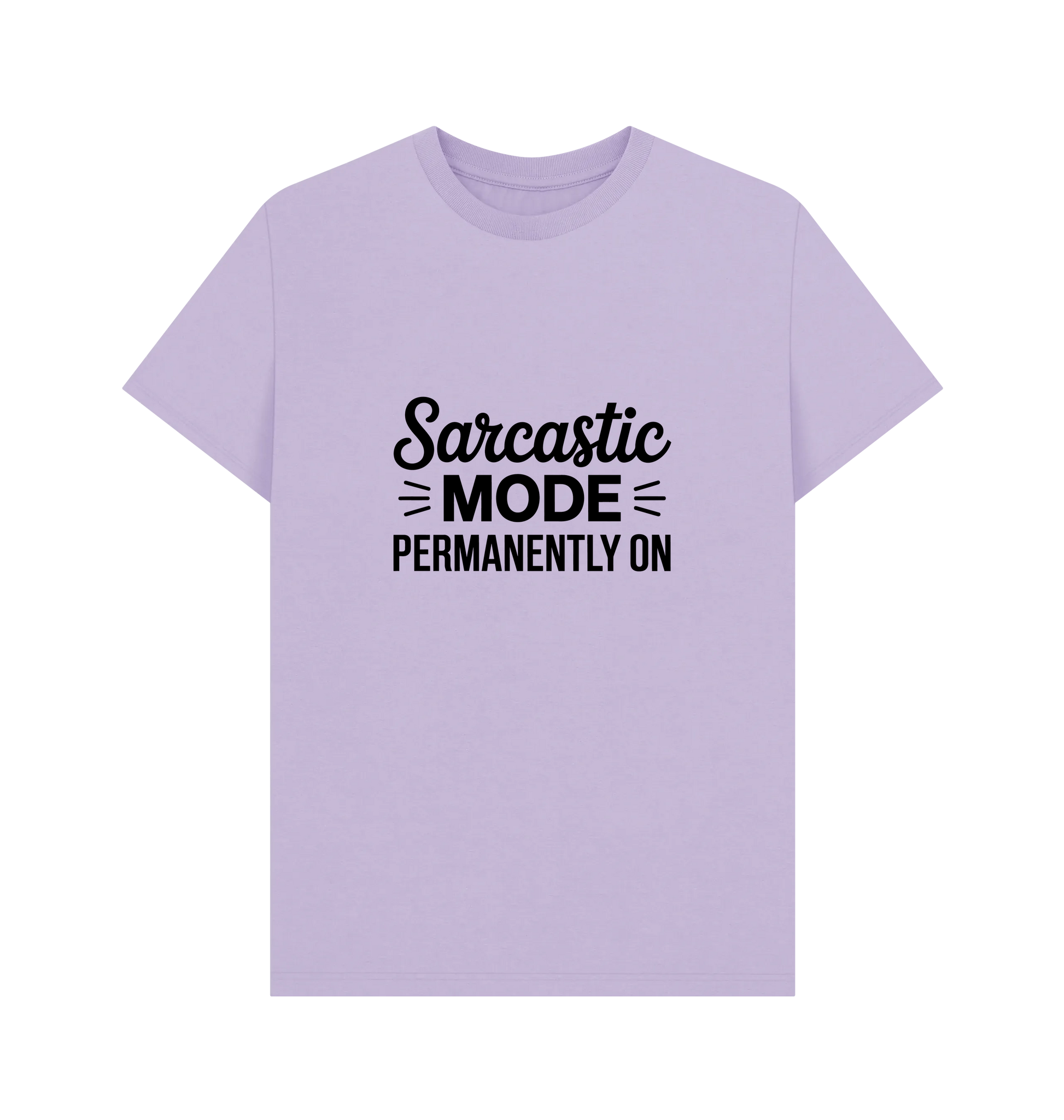 Lilac Printed T-shirt Front
