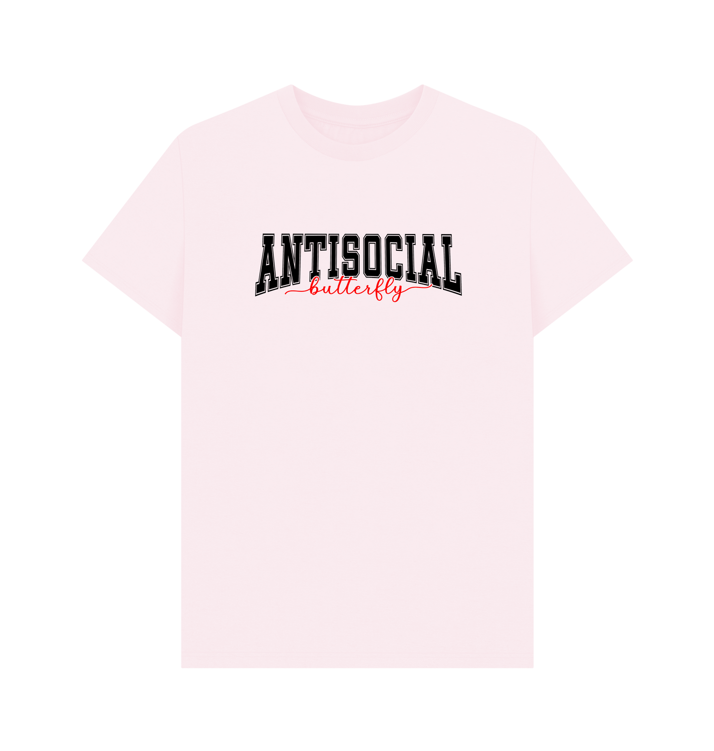Pink Printed T-shirt Front