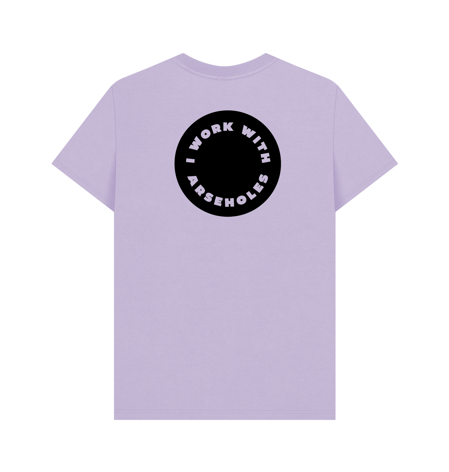Lilac Printed T-shirt Back