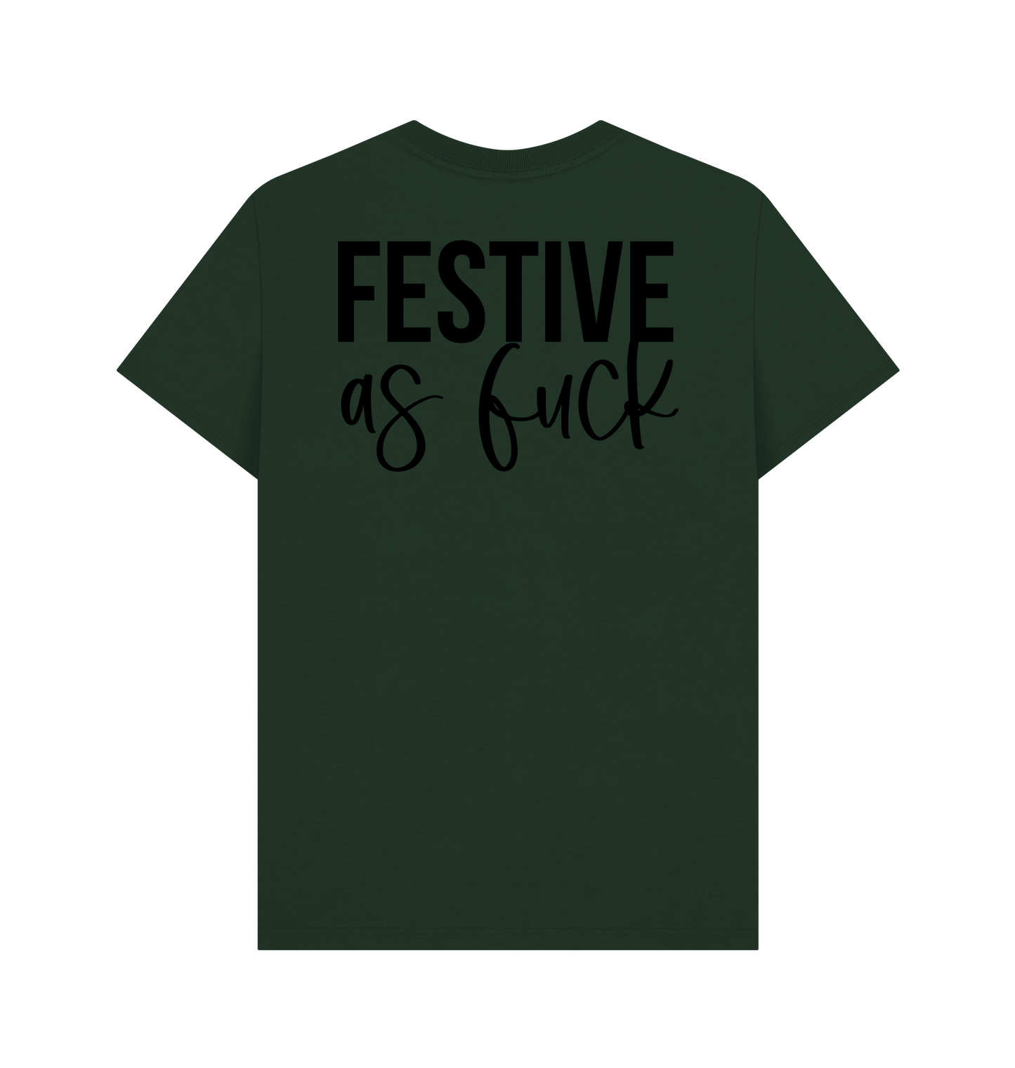 Evergreen Printed T-shirt Back