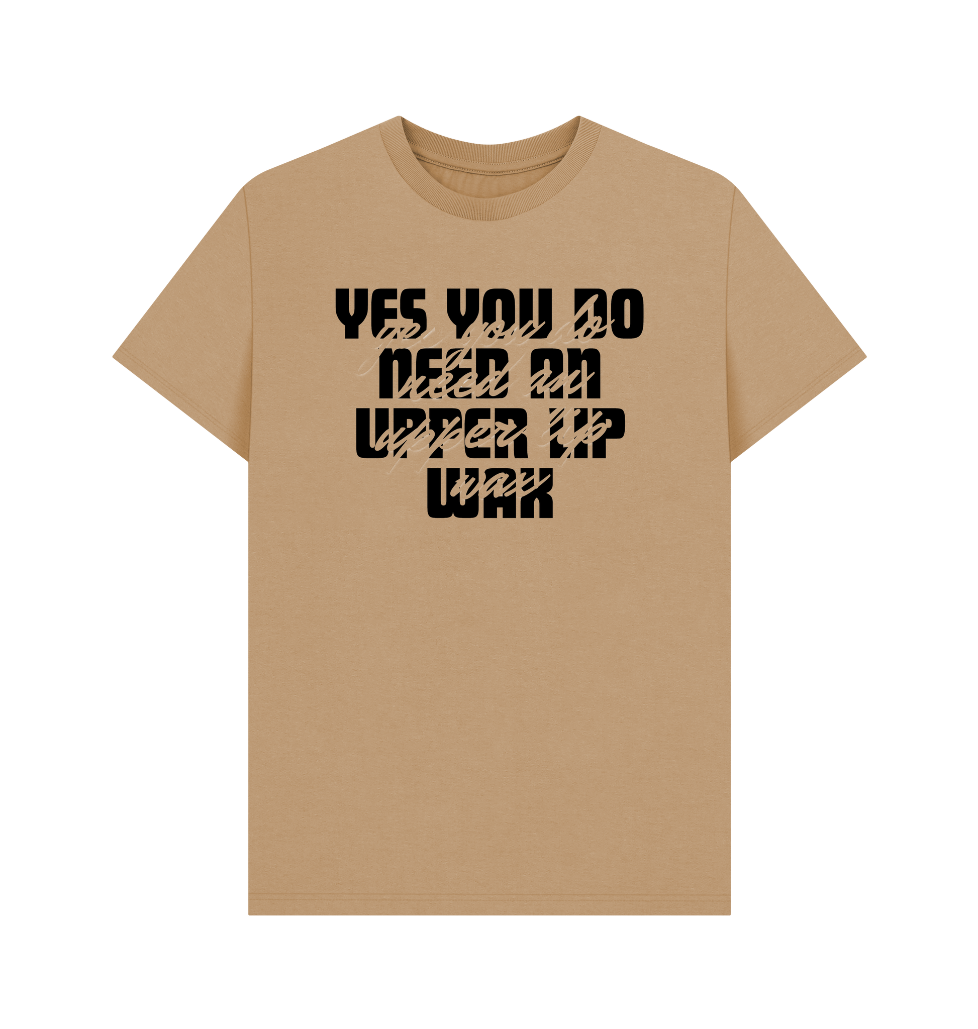 Sand Printed T-shirt Front