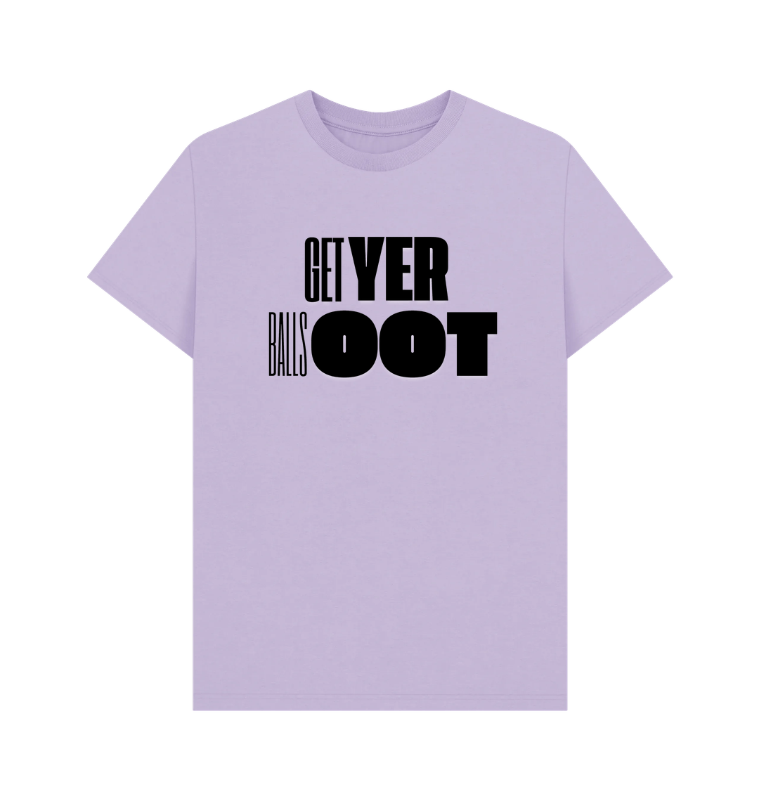 Lilac Printed T-shirt Front