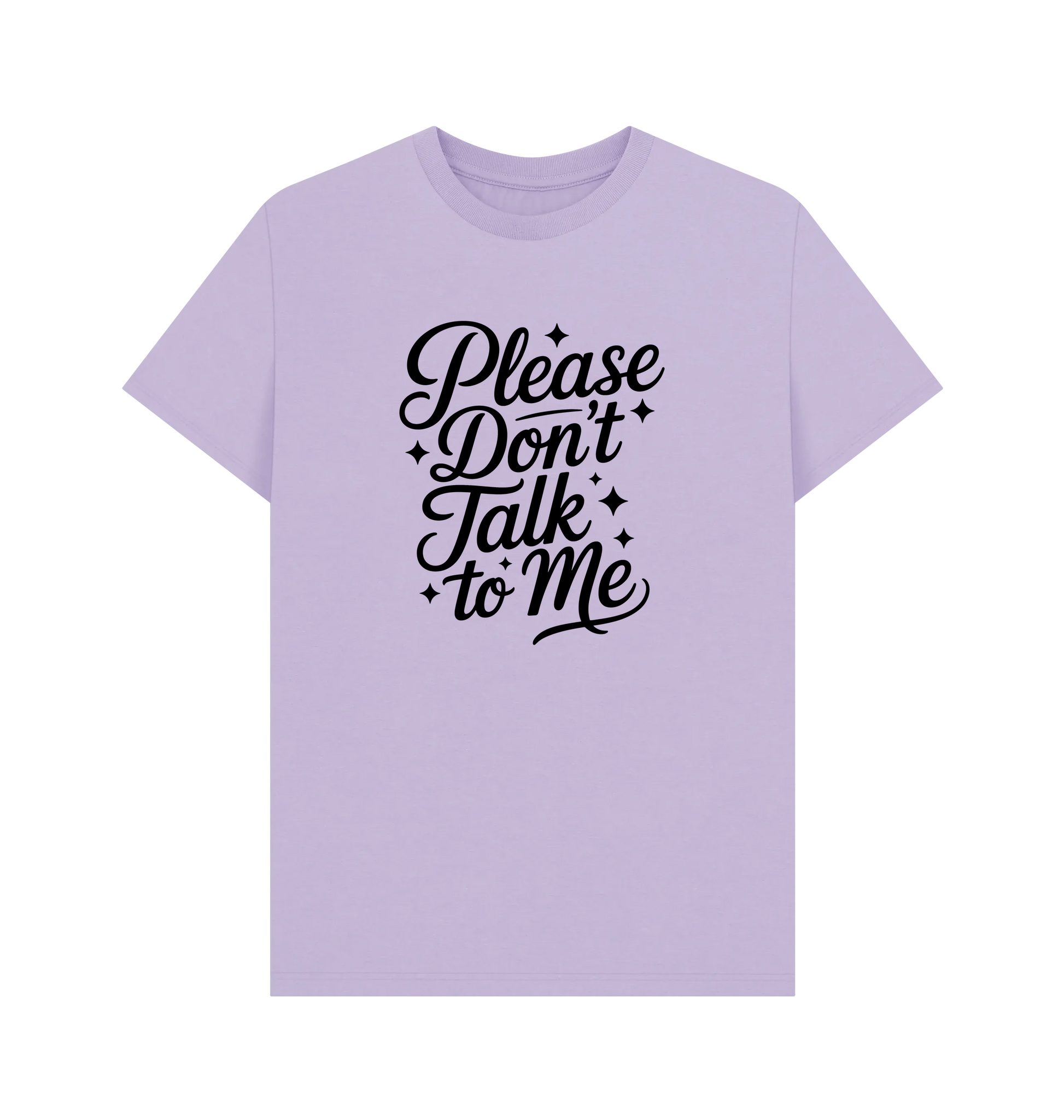 Lilac Printed T-shirt Front