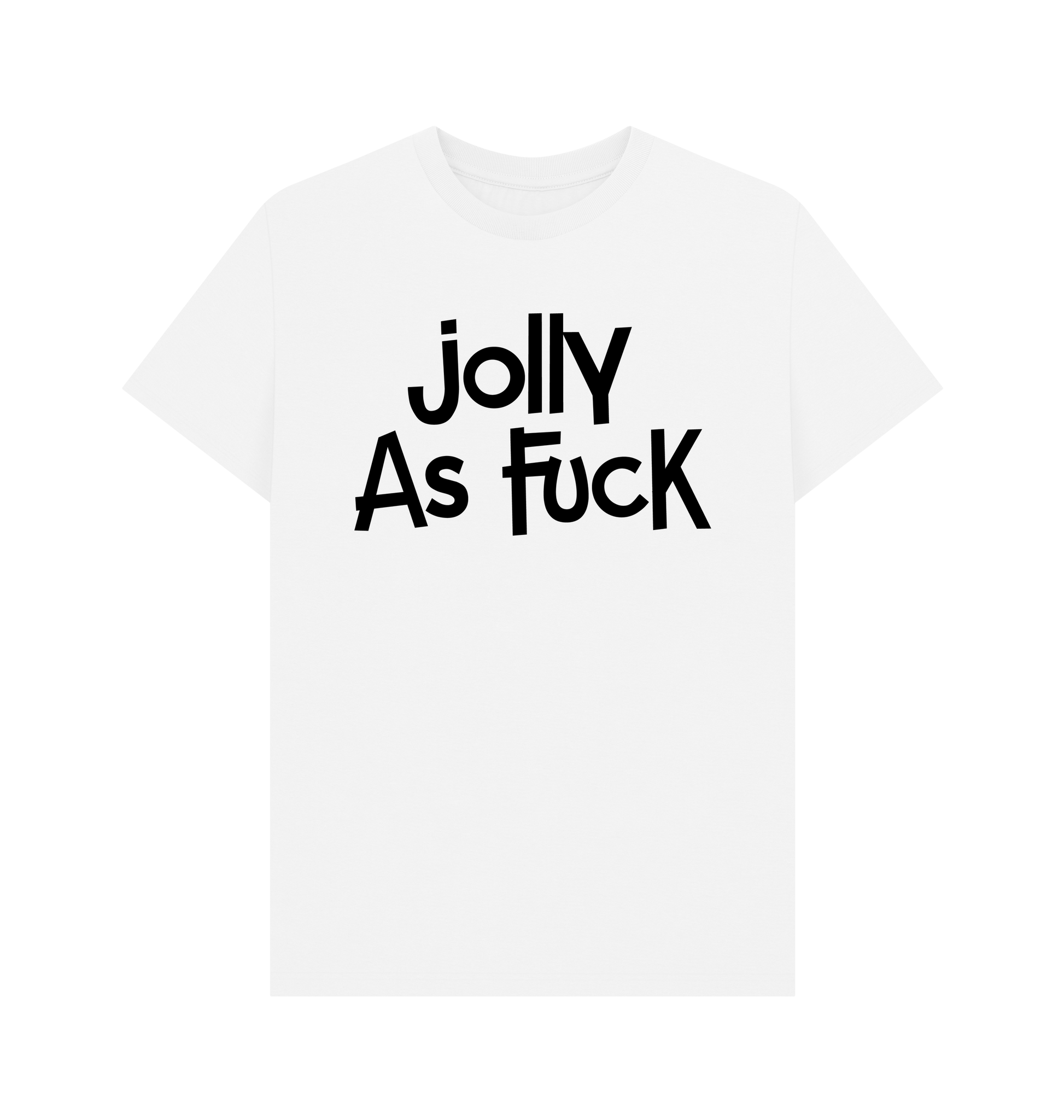 White Printed T-shirt Front