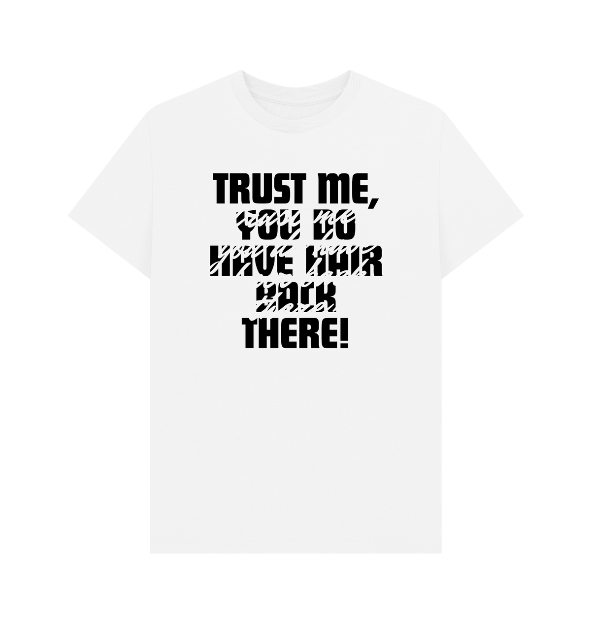 White Printed T-shirt Front