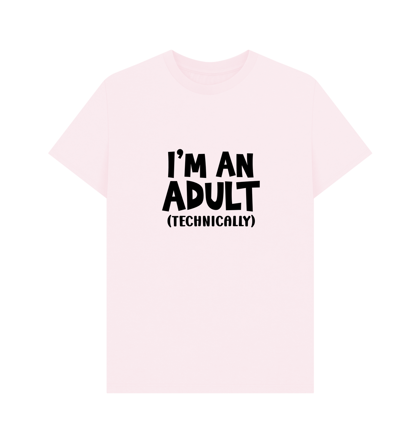 Pink Printed T-shirt Front