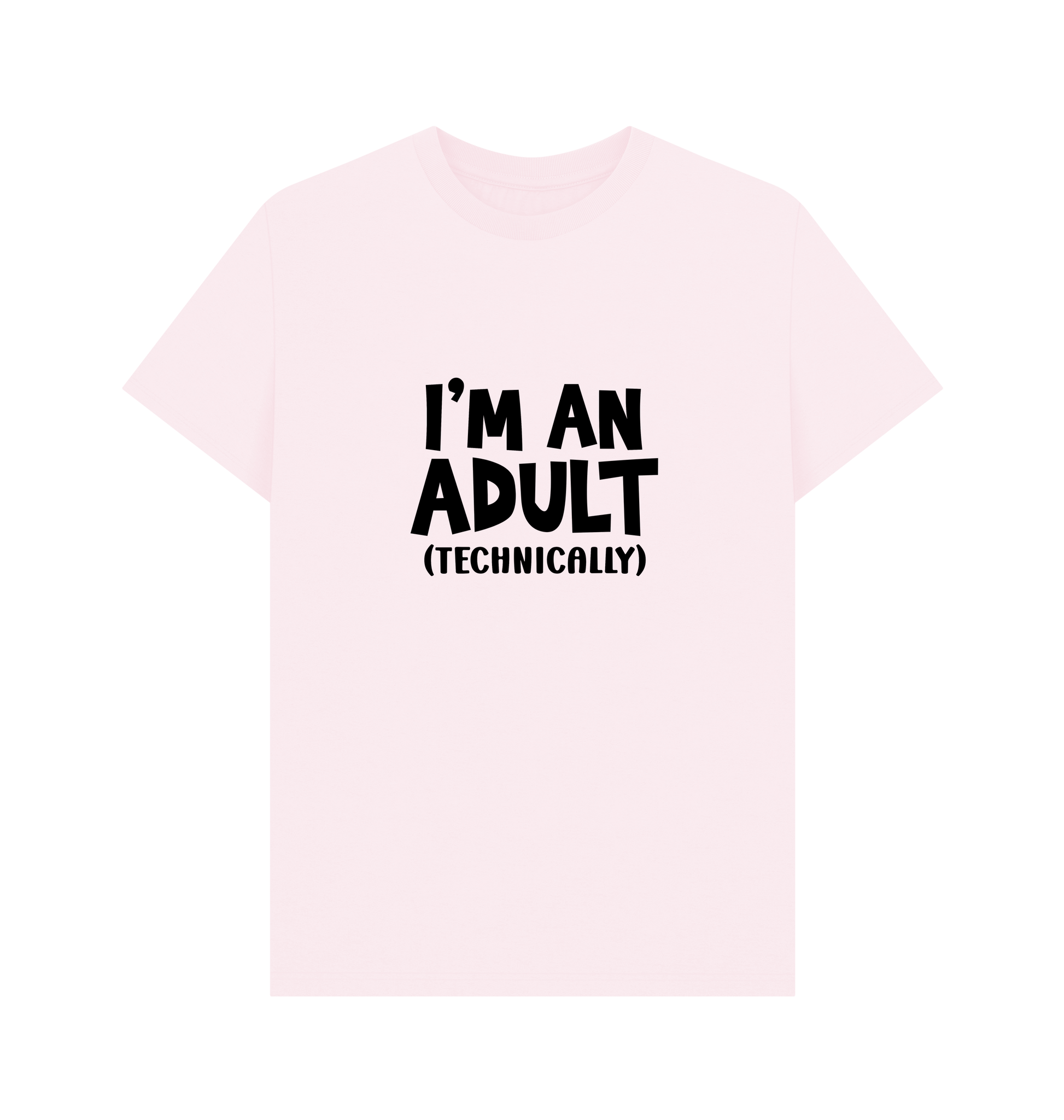 Pink Printed T-shirt Front