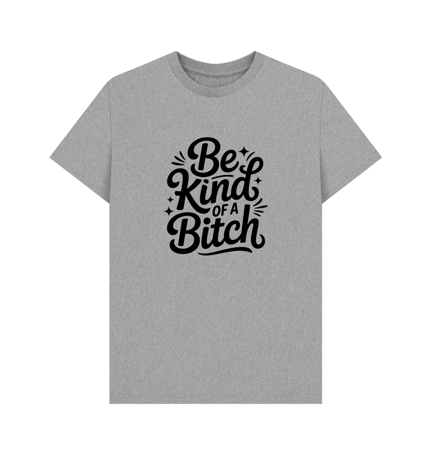 Athletic Grey Printed T-shirt Front