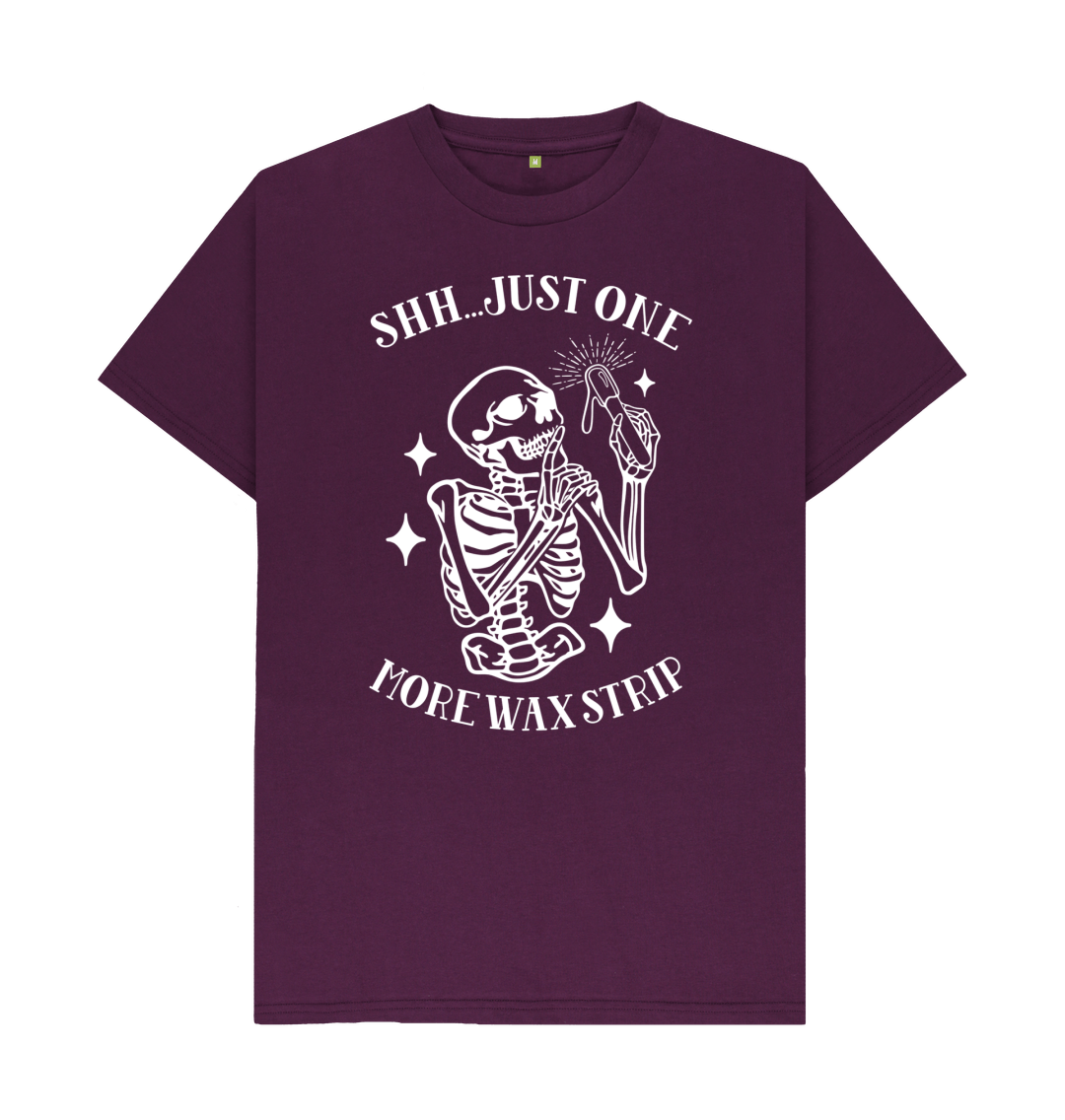Purple Printed T-shirt Front