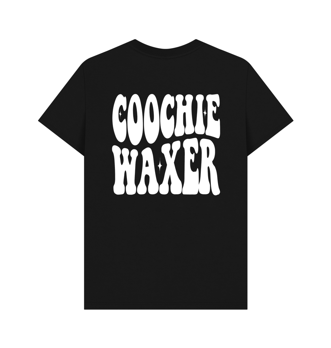 Black Printed T-shirt Back