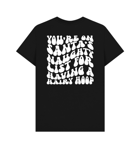 Black Printed T-shirt Back