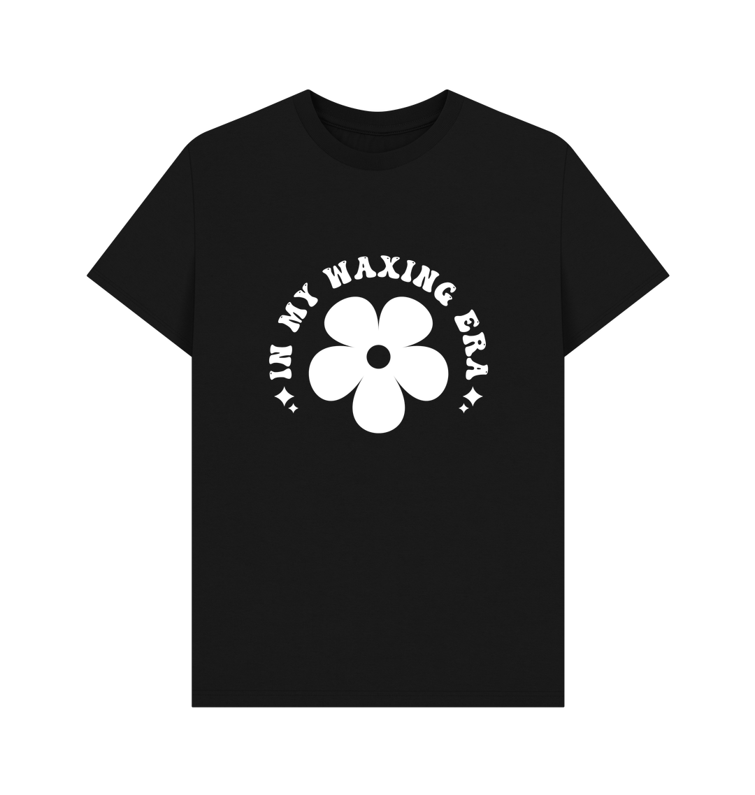 Black Printed T-shirt Front
