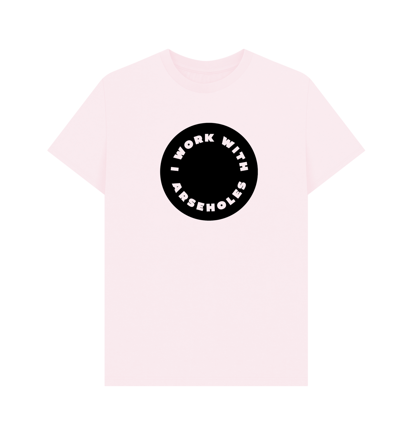 Pink Printed T-shirt Front