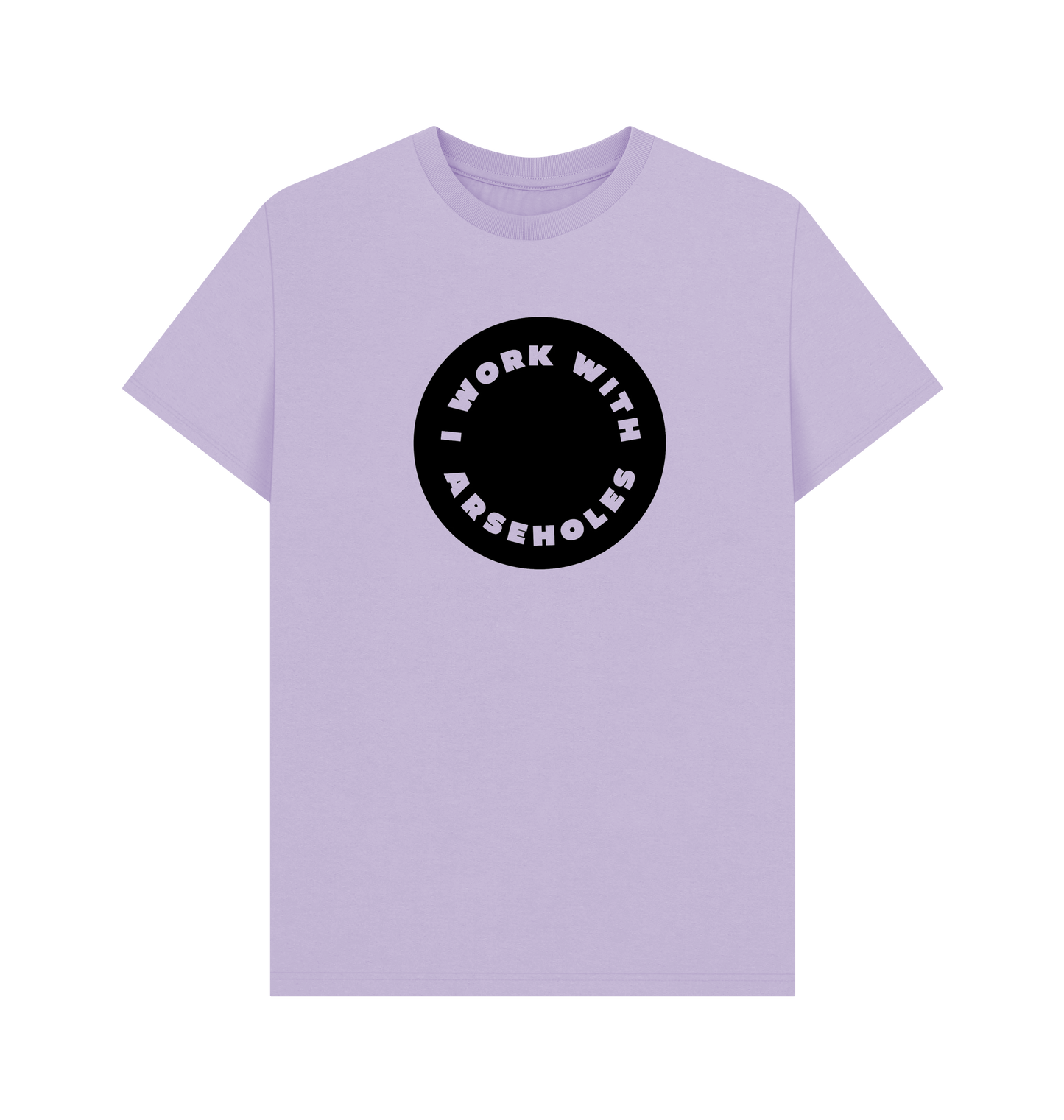 Lilac Printed T-shirt Front