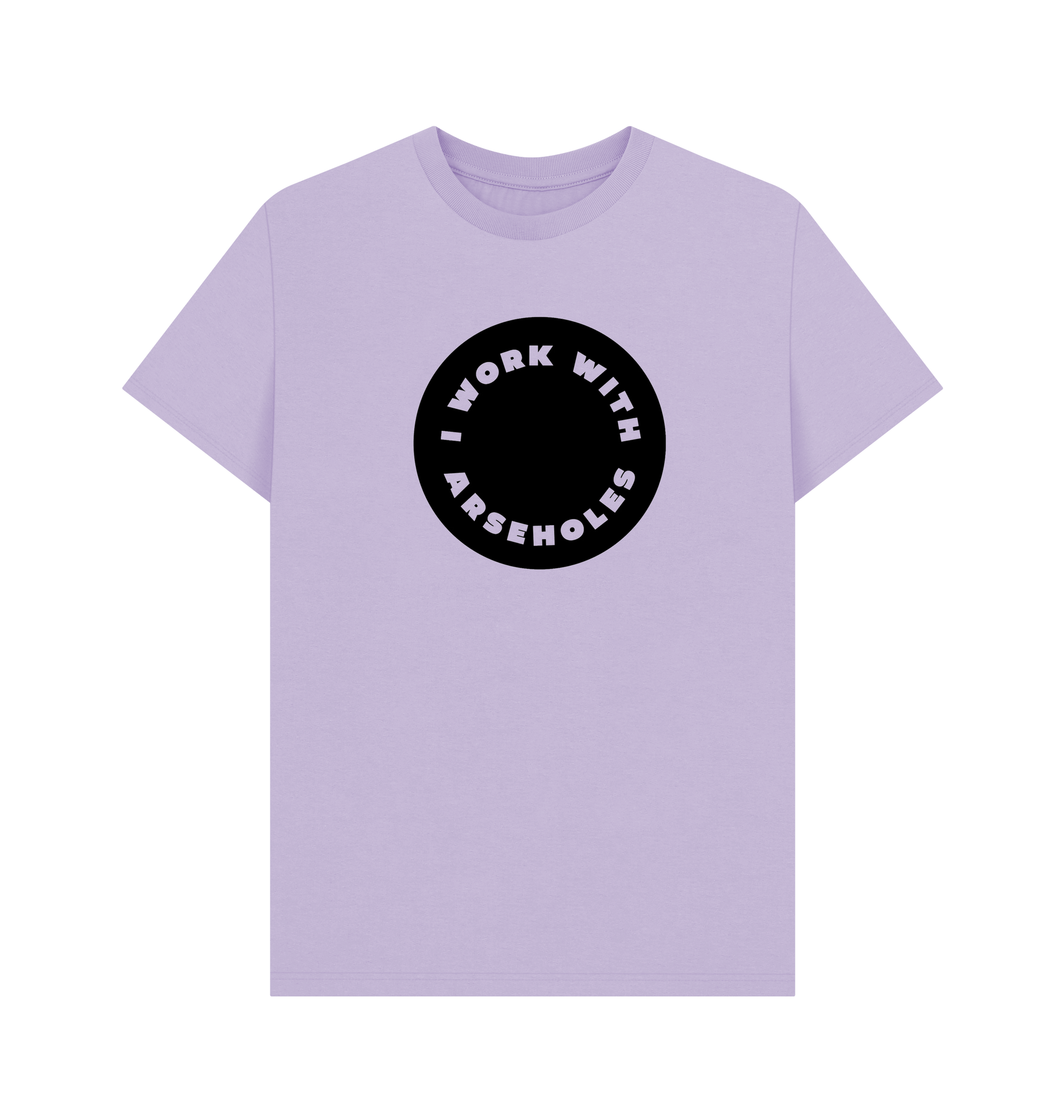 Lilac Printed T-shirt Front
