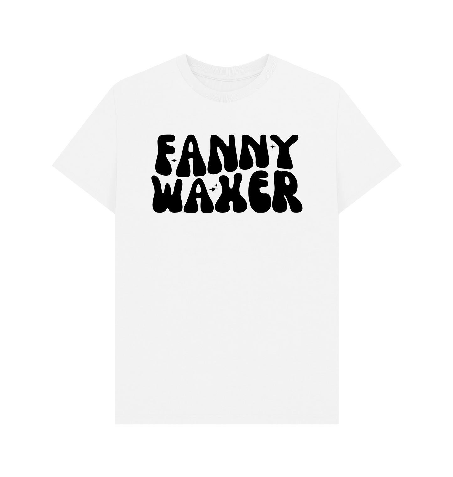 White Printed T-shirt Front