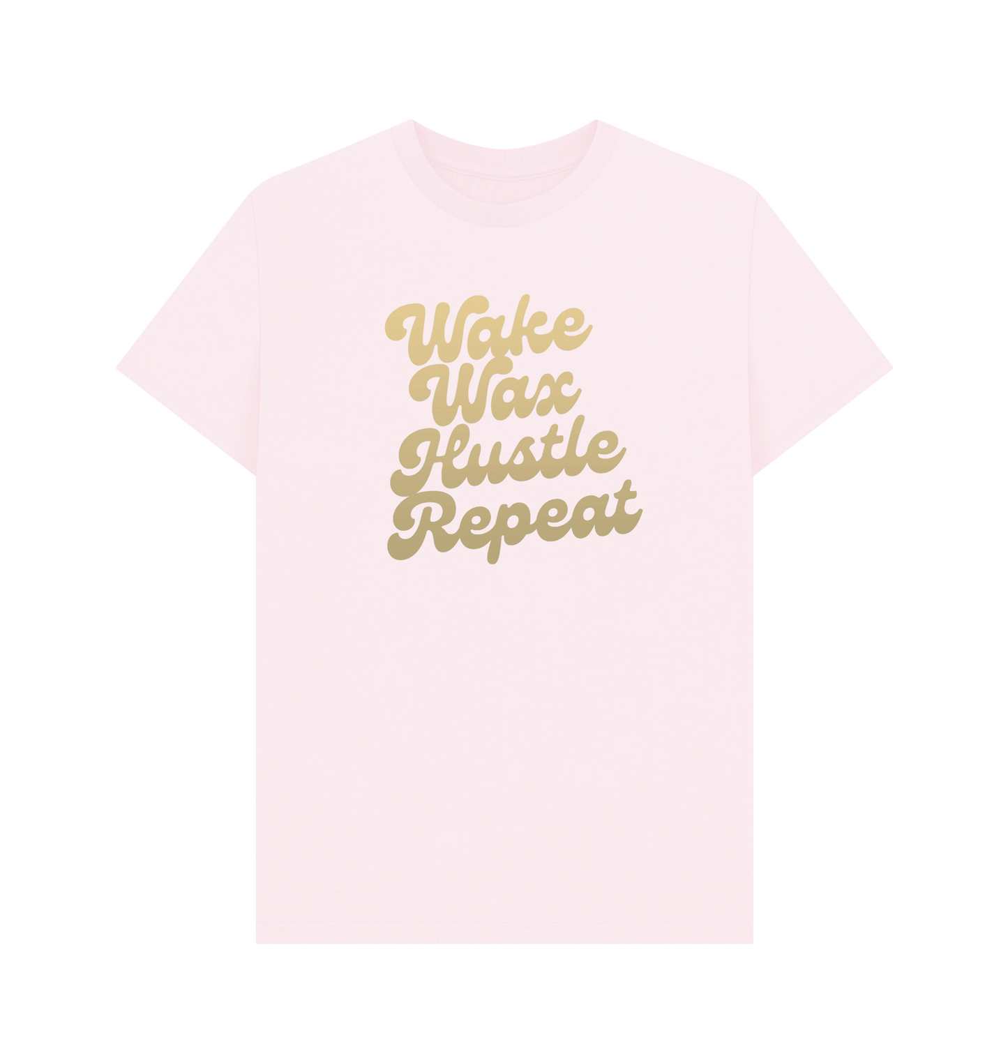 Pink Printed T-shirt Front