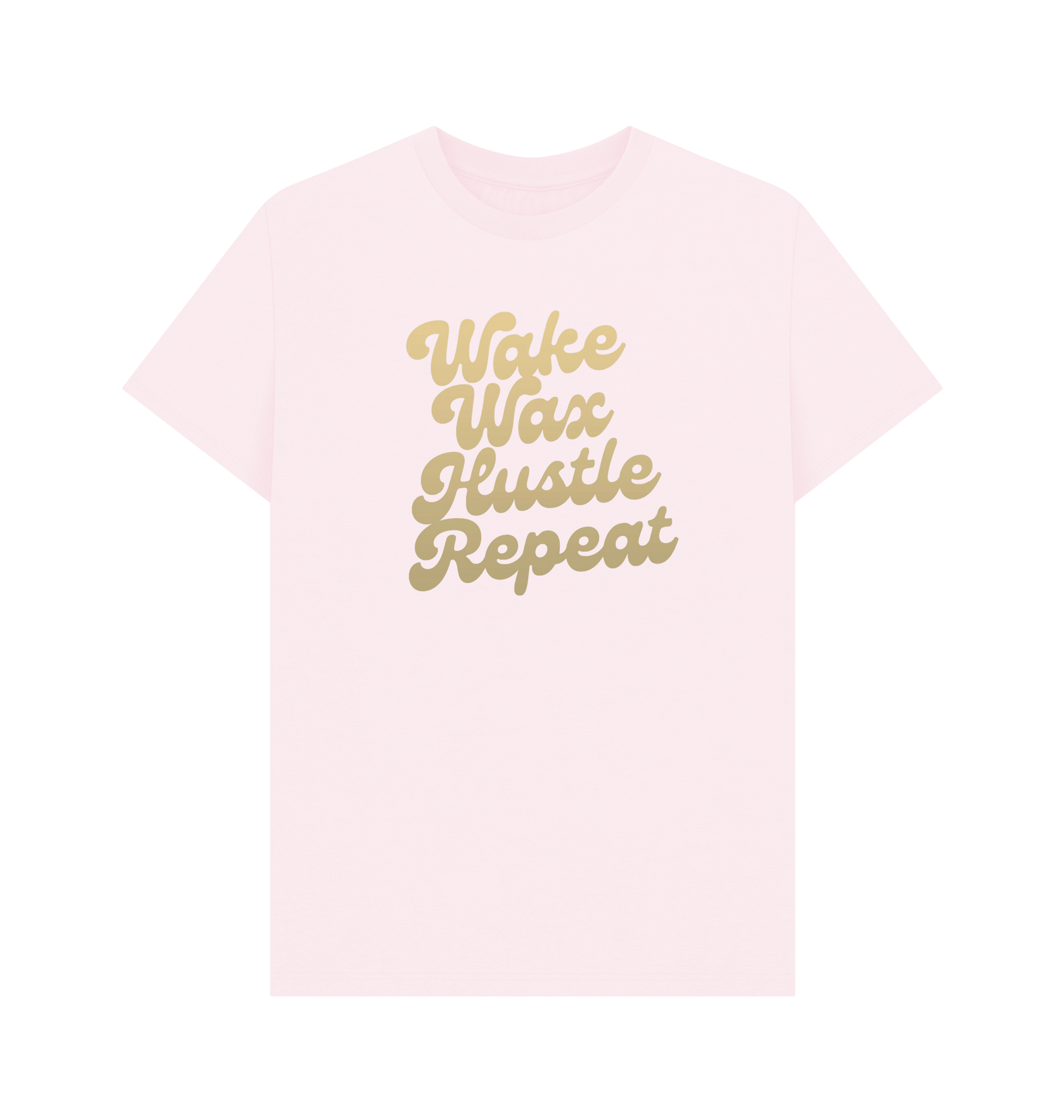 Pink Printed T-shirt Front