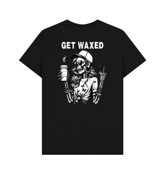 Black Printed T-shirt Back