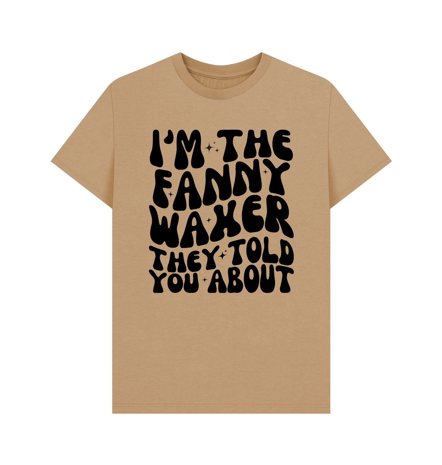 Sand Printed T-shirt Front