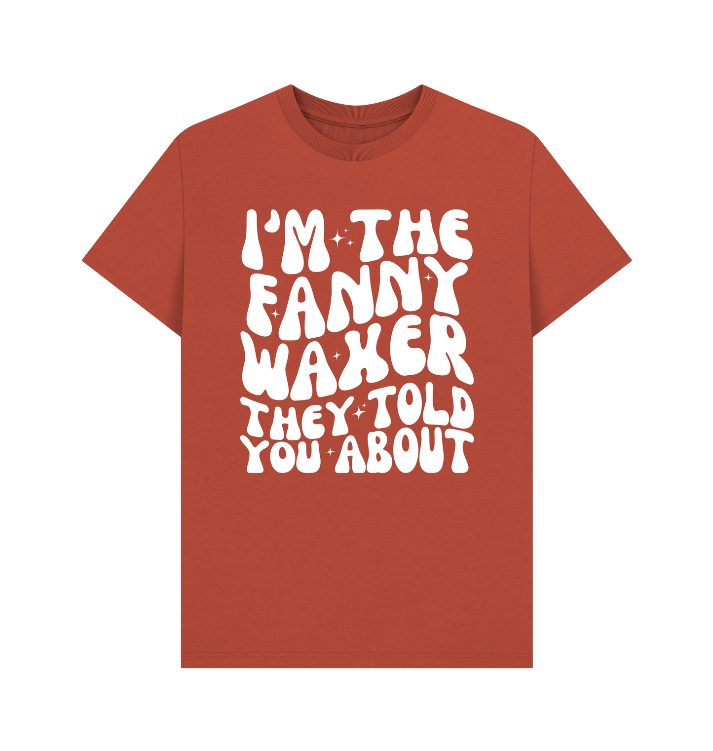 Rust Printed T-shirt Front