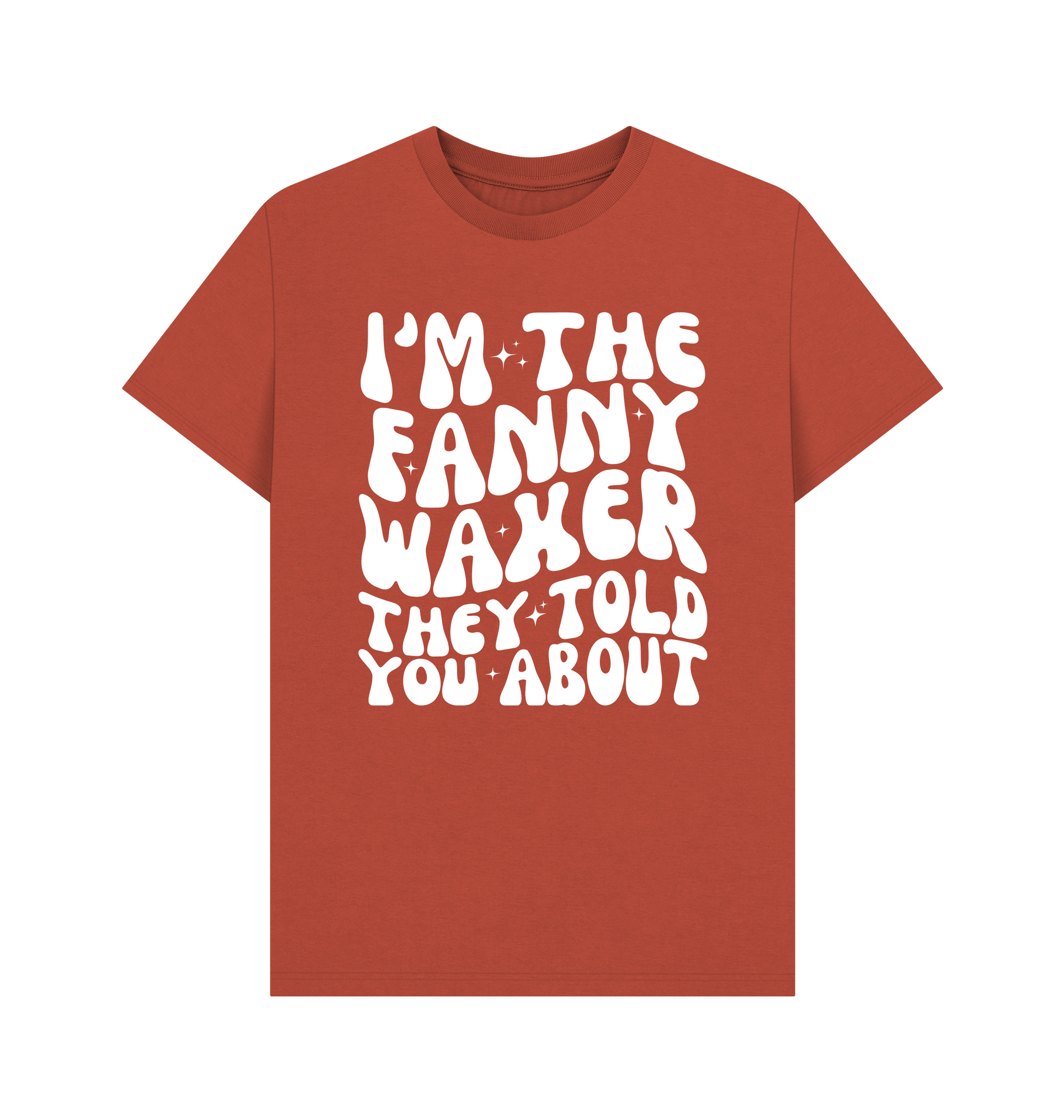 Rust Printed T-shirt Front