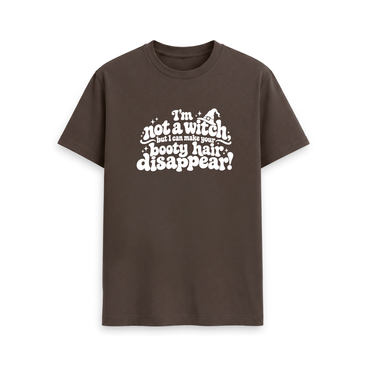 Chocolate Printed T-shirt Front