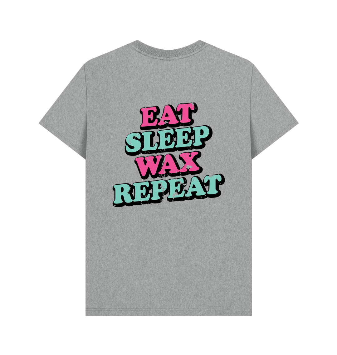 Athletic Grey Printed T-shirt Back