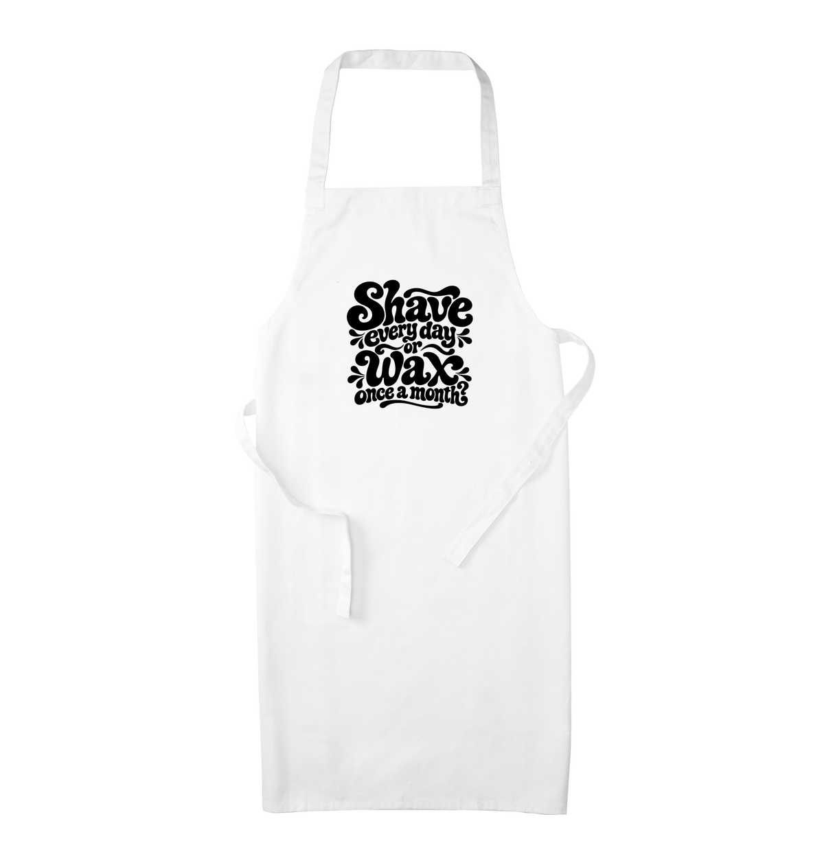 White Apron Front